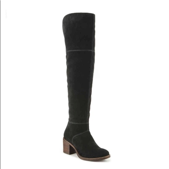 lucky brand over the knee boots